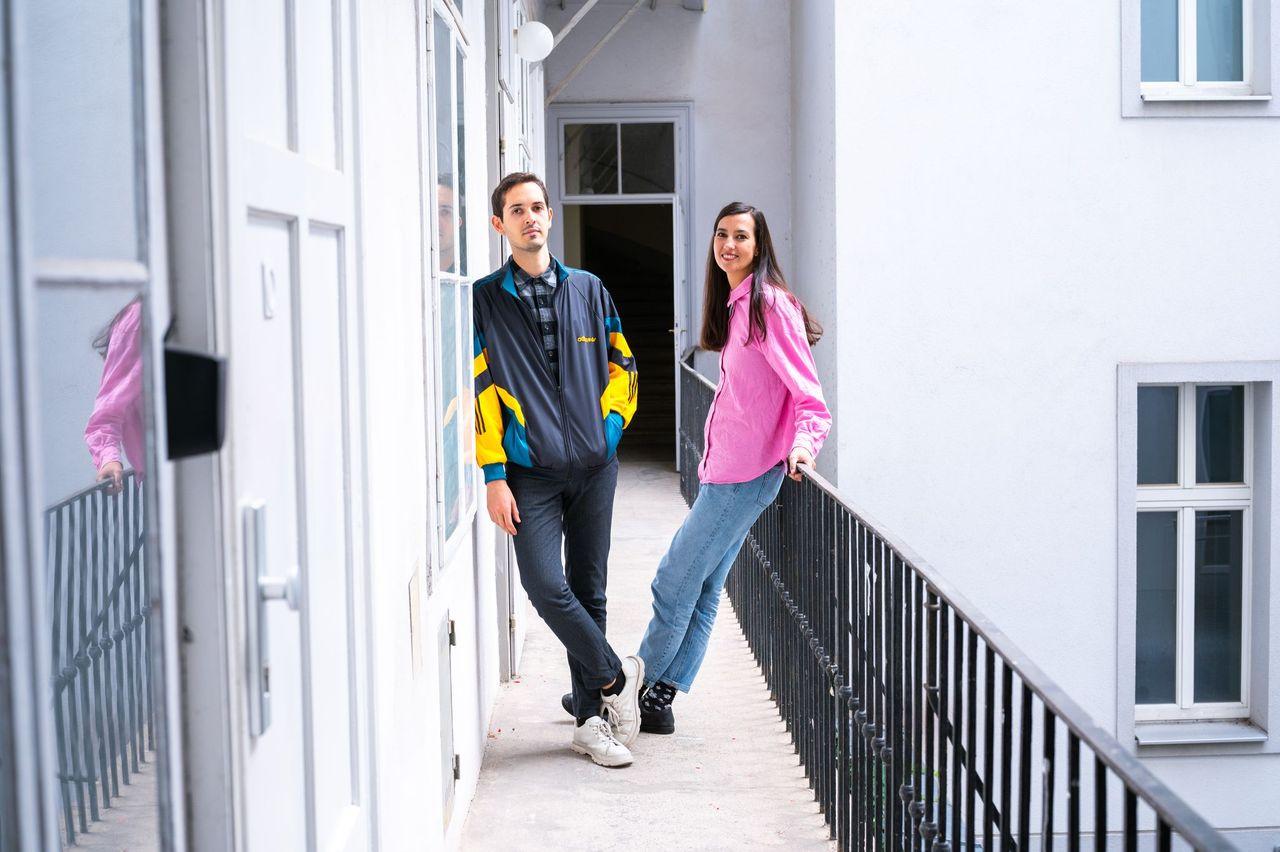 Teresa Mossbauer und Leon Schellhaas