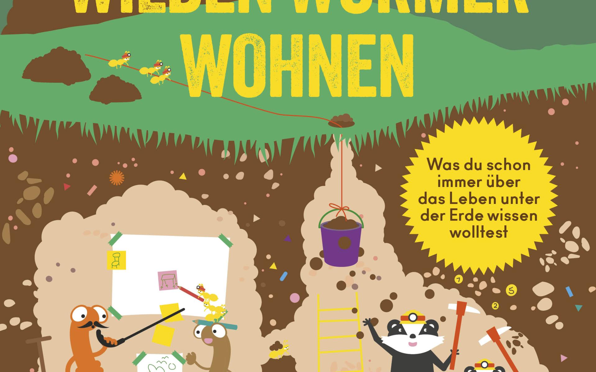 Cover Wo die wilden Würmer wohnen